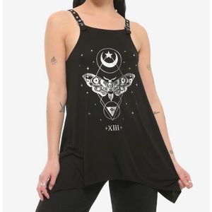 Death Moth Metallic Tank Top